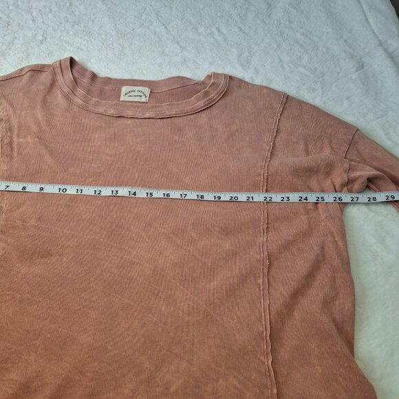 Ces Femme Tie Dye Top Sz S Oversized 100% Organic Cotton Baselayer Boho Grunge - Picture 12 of 13